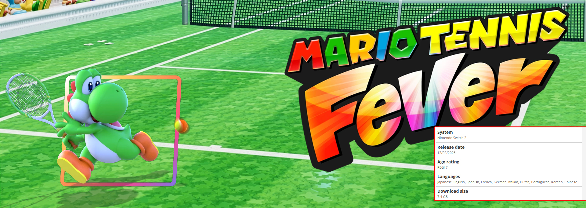 Thread 'Mario Tennis Fever |OT| Mushroom Swingdom'