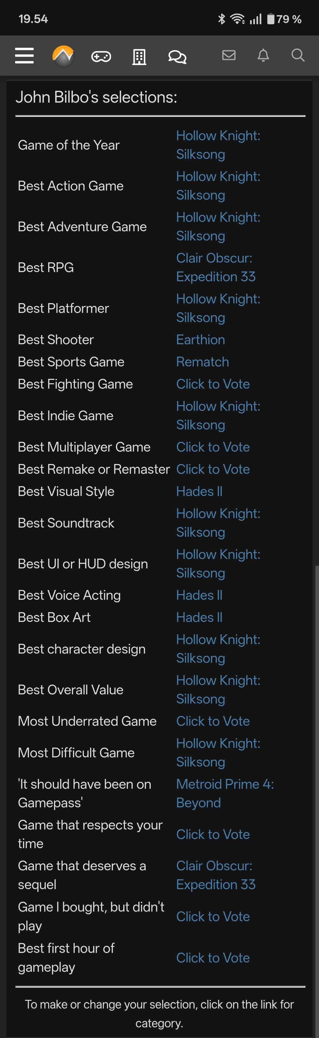 Thread Voting 2025 | NeoGaf Game of the Year |OT| Finalist voting thread | VOTING ...